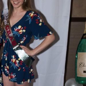 Very cute floral romper